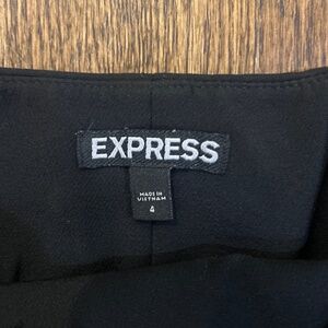 Express black pencil skirt
